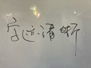 齐富60*90cm白板贴墙磁性家用可移除不伤墙自粘涂鸦墙面磁吸画板儿童小黑板贴墙画画教学可擦软白板 实拍图