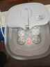 美的(Midea)折叠保暖泡脚桶自动按摩暖脚泡脚盆洗脚盆活氧气泡内支撑年货生日礼物送男女友MK-AJ0301 实拍图