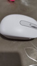 罗技（Logitech）M196 无线蓝牙鼠标 办公鼠标 笔记本商务办公家用 小巧便携 对称手型 珍珠白 实拍图