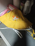 9i9婴儿帽子宝宝盆帽渔夫帽防飞沫外出防护面罩可拆卸A386黄 实拍图