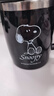 史努比（SNOOPY）保温杯不锈钢隔热喝水杯男女士办公室马克咖啡杯学生大容量冲饮杯 实拍图