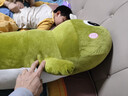 筱星晴恐龙公仔玩偶毛绒玩具睡觉抱枕长条枕布娃娃六一儿童节送女友礼物 浅绿色普通恐龙 1.5米 实拍图