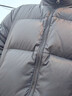 网易严选25新品90鸭绒超蓬羽绒服休闲面包服石墨烯保暖轻量抗菌防泼水 A款25秋冬立领-静谧黑 S 实拍图