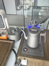 开品全自动双壶上水纯钛茶台烧水壶电热水壶 恒温24小时电茶炉 嵌入式一体机茶盘电茶壶泡茶专用一体机 1L 【纯钛 双上水】20X37CM 三壶款式 实拍图