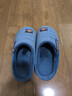 大嘴猴（paul frank）棉拖鞋男士秋冬季室内家居拖鞋毛绒保暖厚底棉鞋男款深蓝290PF607 实拍图