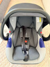 B-BEKO婴儿推车可坐可躺轻便折叠可上飞机0-4岁高景观减震婴儿车新生儿 [小恶魔]推车+灰色提篮 实拍图