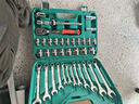 绿林（GREENER）专业汽修工具套装大飞棘轮套装家用梅花开口两用扳手全套38件 实拍图