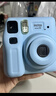 INSTAX富士instax立拍立得 一次成像相机 miniSE（mini7+升级款）蓝色 实拍图