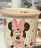 迪士尼防摔牛奶杯迪士尼高颜值水杯正版咖啡杯茶杯2025新款家用 米妮茗月杯 实拍图