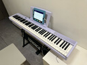特伦斯折叠钢琴88键便携式电钢琴成人儿童电子琴重力度键盘V30pro钢琴 梦幻紫+专用琴包+Z型琴架 实拍图