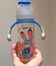 贝亲（Pigeon）迪士尼宽口径PPSU双把手彩绘奶瓶240mL M号 3月+ 萌警朱迪 AA272 实拍图