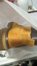 骆驼（CAMEL）王俊凯同款冬加绒户外工装马丁大黄靴男 G122W7757TR 金黄 41 实拍图