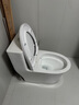 九牧（JOMOO）马桶家用虹吸式暴风大冲力大管径畅排抗菌座圈一级水效抗菌坐便器 【双漩暴风】大管径畅排11368KB 305/300mm 实拍图