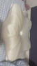零点记忆蝴蝶枕深睡护颈枕侧睡专用枕头护颈椎助睡眠蝶形记忆枕头 单只× 中高枕（冰丝绸）云绸白 实拍图