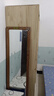 福霜【包安装】全实木衣柜家用卧室推拉门收纳柜子移门原木风大衣橱 120宽50深180高 (原木无漆)纯实木无贴皮 实拍图
