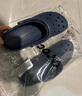 CROCS卡骆驰洞洞鞋贝雅男鞋女鞋轻便耐磨一脚蹬拖鞋休闲鞋|10126 黑色-001 40 (250mm) 实拍图