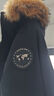 京东京造【进口极寒95鹅绒服】羽绒服男外套女冬季新款中长款 曜石黑 M 实拍图