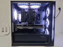 玩嘉 风琴黑色电脑机箱台式机matx小机箱 玻璃侧透/支持240水冷/背线/USB3.0/独立电源仓/防尘易清洗 实拍图