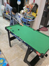 贝趣台球桌儿童家用迷你6-12岁小型可折叠玩具男孩生日圣诞节新年礼物 130CM高脚可折叠【国标E1】桌面免安装 3-7-8-11-14岁成人超大号桌球台 实拍图