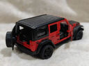 中精质造仿真JEEP牧马人吉普车合金车模摆件大号金属越野车玩具男孩礼物 JEEP牧马人合金四开门/经典红 实拍图