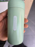 【全网爆款】迷你口袋保温杯304不锈钢水杯便携可爱水杯女生 淡青色 150ml 实拍图