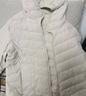 雅鹿羽绒服女士短款立领修身轻薄显瘦鸭绒秋羽绒外套 米色165 实拍图