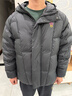 安踏（ANTA）凯里·欧文系列 | 先驱二代防泼水25年冬季鸭绒保暖羽绒服外套 基础黑-3 M (女生选购建议偏小一码) 实拍图