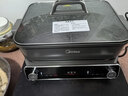 美的（Midea）火锅专用锅超速沸电火锅鸳鸯锅分体式多功能锅电煮锅0氟钛陶8L电热锅多用途锅HGS3528S1 实拍图