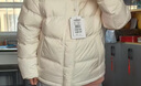 坦博尔羽绒服女短款时尚潮流可脱卸帽百搭保暖外套550388T 云川白 165  实拍图