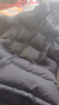 保姆鹅  【风墙】儿童羽绒服宝宝中长款护脸加厚外套保暖童装[NG2664] 炭黑 130 实拍图