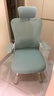 南皇学习椅子久坐初中学生写作业专用椅小学生家用书桌写字椅升降座椅 高款 I MAX活力蓝+护颈头枕 I 4向调节腰托 I 360°收纳扶手 不可调节 可旋转可升降扶手 -档位稳固升降 实拍图