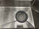 奈田（NTNO）厨房水槽大单槽洗菜盆一体盆304不锈钢加厚5.0压纹耐磨集渣洗碗槽 雅银集渣大单槽+三挡抽拉龙头 60*46cm【台控下水-加厚5.0】 实拍图
