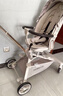 宝宝好V16遛娃神器宝宝好婴儿车轻便折叠可坐可平躺双向高景观溜娃神器 V16香草拿铁丨布篷丨晒单礼+礼包 实拍图