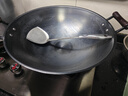京东京造 炒锅 炒菜燃气灶圆底爆炒无涂层防粘 双耳精铁大锅 40cm 实拍图