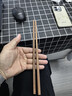 双枪红檀木筷子天然抗菌木筷 家用实木无漆无蜡筷子餐具套装10双 实拍图