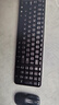 罗技（Logitech）MK220 键鼠套装 无线键鼠套装 办公键鼠套装  多媒体键鼠套装 带无线2.4G接收器 黑色 实拍图