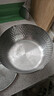 京东京造锤纹不锈钢雪平锅小奶锅 蒸锅汤锅婴儿辅食锅 带盖带蒸屉20cm 实拍图