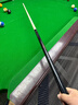 奥秘新代黑寡妇台球杆大头黑8球杆中式八球分体桌球杆美式16彩九球杆 实拍图