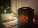 WeWarm【山姆同款】壁炉取暖器家用暖风机仿真炭火电暖器室内外大面积电热速热冷暖风机轻音节能1908N 实拍图