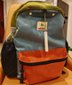SHUKIKU儿童书包防泼水1-3年级学生书包超轻透气户外旅游双肩包橙红M+码 实拍图