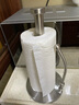 欧润哲厨房纸巾架加粗不锈钢立式卷纸架保鲜膜收纳架用纸置物架双杆档条 实拍图