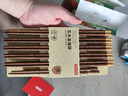 京东京造 筷子 家用食品接触级餐具鸡翅木【圆顶金福】10双成人+2双儿童筷 实拍图