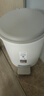 CHAHUA茶花 脚踏式垃圾桶 9.6L带盖大号办公室卫生间圆型废纸* 实拍图