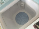 海尔（Haier）洗衣机半自动双缸双桶家用大容量强力去污双净力飓风水流洗脱分离公斤以旧换新 [leader新品]15kg强力去污+喷淋溢水 双缸 实拍图