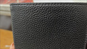 稻草人男士钱包短款商务头层牛皮横款两折票夹多卡位钱夹黑色新年礼物 实拍图
