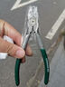 绿林（GREENER）家用水口钳斜口钳6寸剪钳电工剪线钳工业级偏口钳斜嘴钳断线钳子 实拍图