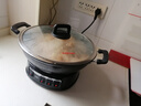 荣事达（Royalstar）电炒锅电蒸锅电煮锅山东锅家用铸铁炖蒸煮不粘锅一体多功能电火锅大容量RS-FT32带蒸笼 实拍图