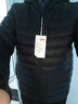 京东京造穿山甲轻薄羽绒服 连帽白鸭绒户外秋冬外套短款男 黑色 M 实拍图