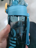 希乐（cille）塑料杯子男女学生儿童杯tritan户外运动便携水杯600ml水绿XL-2217 实拍图