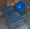美厨（MAXCOOK）纯净水桶 矿泉水桶饮水桶20L 自驾游手提户外 方形MCX9423 实拍图